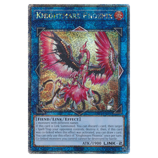 Yu-Gi-Oh! - Quarter Century Bonanza - Knightmare Phoenix (Quarter Century Secret Rare) RA03-EN042