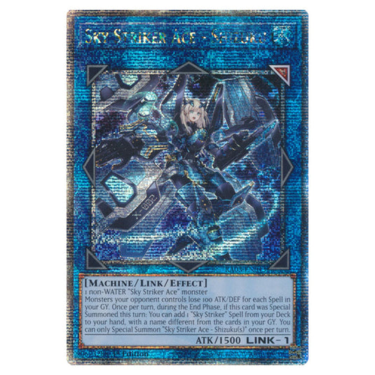 Yu-Gi-Oh! - Quarter Century Bonanza - Sky Striker Ace - Shizuku (Quarter Century Secret Rare) RA03-EN043