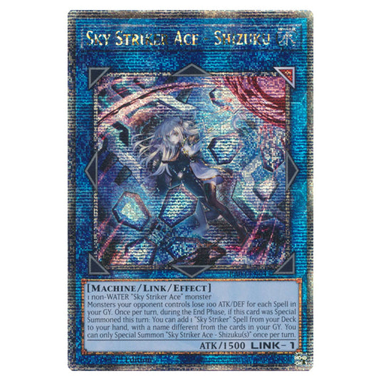 Yu-Gi-Oh! - Quarter Century Bonanza - Sky Striker Ace - Shizuku (Quarter Century Secret Rare) RA03-EN043a