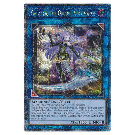 Yu-Gi-Oh! - Quarter Century Bonanza - Galatea, the Orcust Automaton (Quarter Century Secret Rare) RA03-EN044