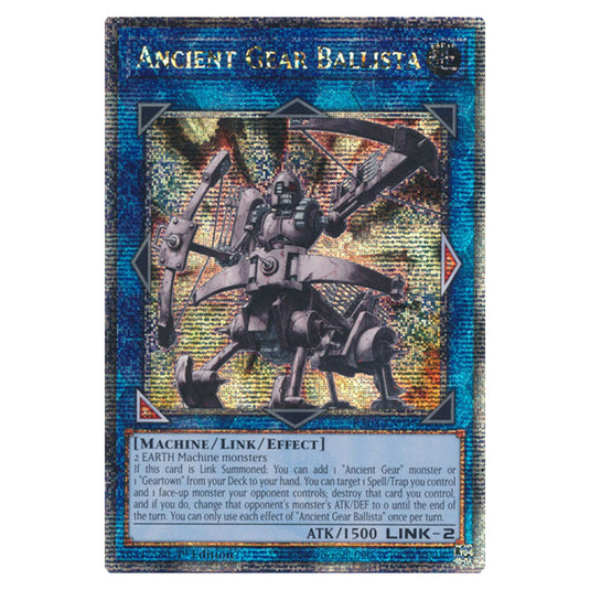Yu-Gi-Oh! - Quarter Century Bonanza - Ancient Gear Ballista (Quarter Century Secret Rare) RA03-EN046