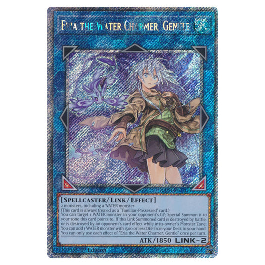 Yu-Gi-Oh! - Quarter Century Bonanza - Eria the Water Charmer, Gentle (Quarter Century Secret Rare) RA03-EN047