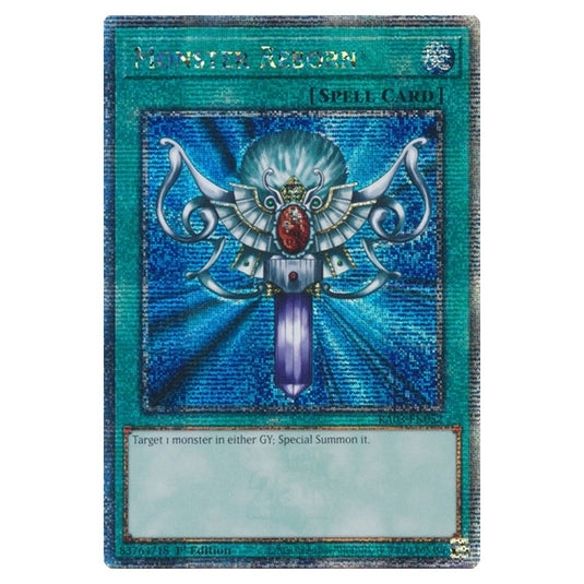 Yu-Gi-Oh! - Quarter Century Bonanza - Monster Reborn (Quarter Century Secret Rare) RA03-EN052