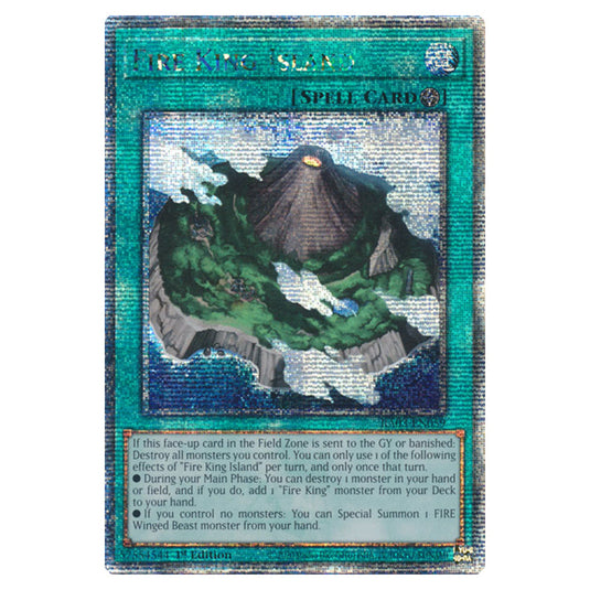 Yu-Gi-Oh! - Quarter Century Bonanza - Fire King Island (Quarter Century Secret Rare) RA03-EN059