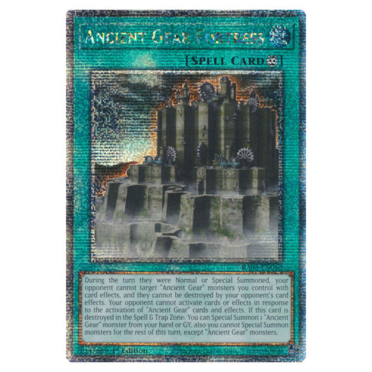Yu-Gi-Oh! - Quarter Century Bonanza - Ancient Gear Fortress (Quarter Century Secret Rare) RA03-EN062