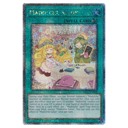 Yu-Gi-Oh! - Quarter Century Bonanza - Madolche Salon (Quarter Century Secret Rare) RA03-EN069