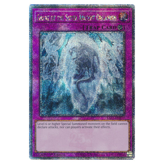 Yu-Gi-Oh! - Quarter Century Bonanza - Grave of the Super Ancient Organism (Quarter Century Secret Rare) RA03-EN077