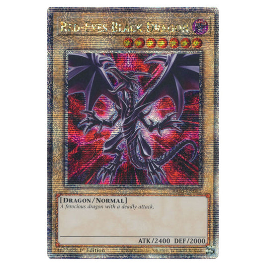 Yu-Gi-Oh! - Quarter Century Bonanza - Red-Eyes Black Dragon (Quarter Century Secret Rare) RA03-EN081