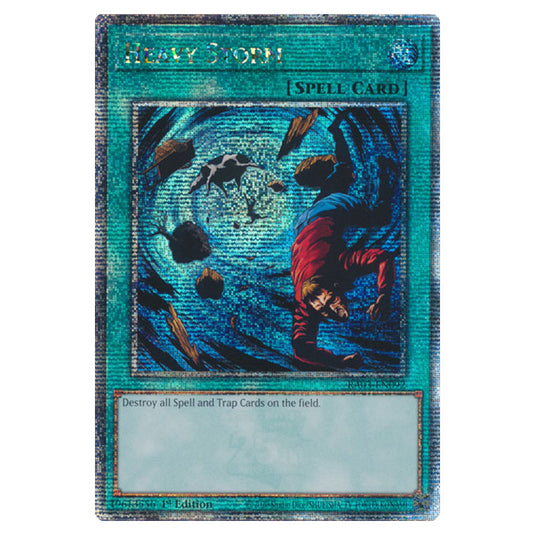 Yu-Gi-Oh! - Quarter Century Bonanza - Heavy Storm (Quarter Century Secret Rare) RA03-EN092