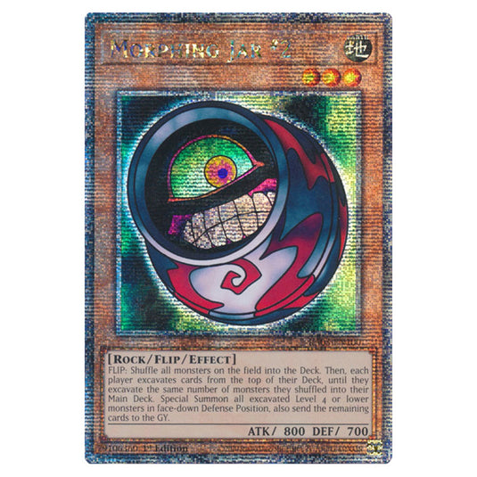 Yu-Gi-Oh! - Quarter Century Bonanza - Morphing Jar #2 (Quarter Century Secret Rare) RA03-EN100