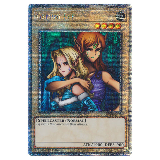 Yu-Gi-Oh! - Quarter Century Bonanza - Gemini Elf (Quarter Century Secret Rare) RA03-EN109