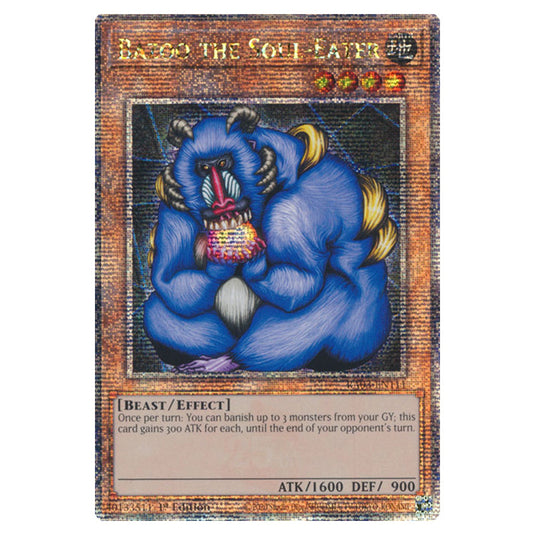 Yu-Gi-Oh! - Quarter Century Bonanza - Bazoo the Soul-Eater (Quarter Century Secret Rare) RA03-EN111