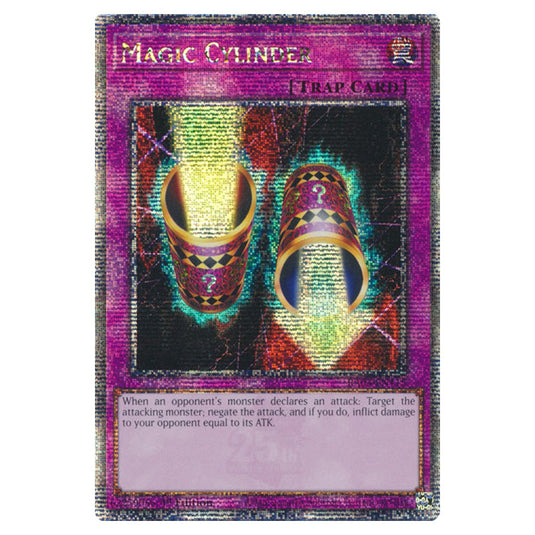 Yu-Gi-Oh! - Quarter Century Bonanza - Magic Cylinder (Quarter Century Secret Rare) RA03-EN115