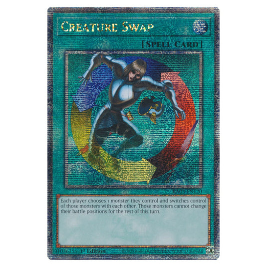 Yu-Gi-Oh! - Quarter Century Bonanza - Creature Swap (Quarter Century Secret Rare) RA03-EN120