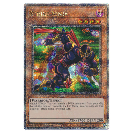 Yu-Gi-Oh! - Quarter Century Bonanza - Strike Ninja (Quarter Century Secret Rare) RA03-EN131