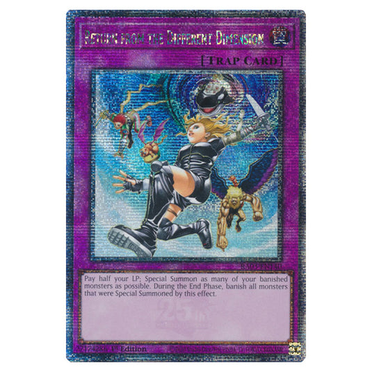 Yu-Gi-Oh! - Quarter Century Bonanza - Return from the Different Dimension (Quarter Century Secret Rare) RA03-EN140