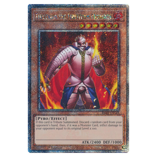 Yu-Gi-Oh! - Quarter Century Bonanza - Thestalos the Firestorm Monarch (Quarter Century Secret Rare) RA03-EN143