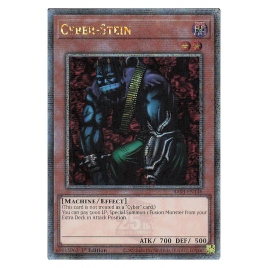 Yu-Gi-Oh! - Quarter Century Bonanza - Cyber-Stein (Quarter Century Secret Rare) RA03-EN146