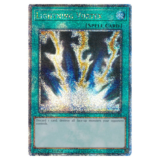 Yu-Gi-Oh! - Quarter Century Bonanza - Lightning Vortex (Quarter Century Secret Rare) RA03-EN148