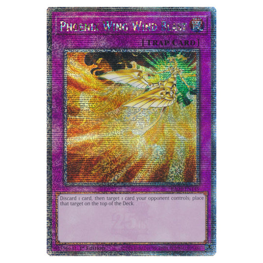 Yu-Gi-Oh! - Quarter Century Bonanza - Phoenix Wing Wind Blast (Quarter Century Secret Rare) RA03-EN149