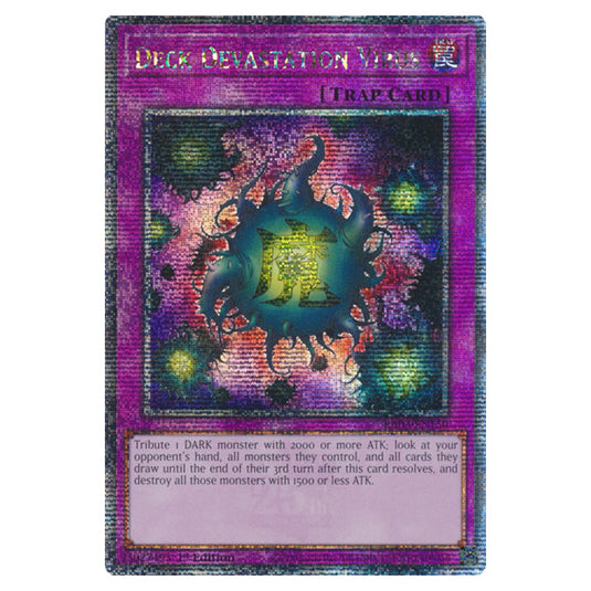 Yu-Gi-Oh! - Quarter Century Bonanza - Deck Devastation Virus (Quarter Century Secret Rare) RA03-EN150
