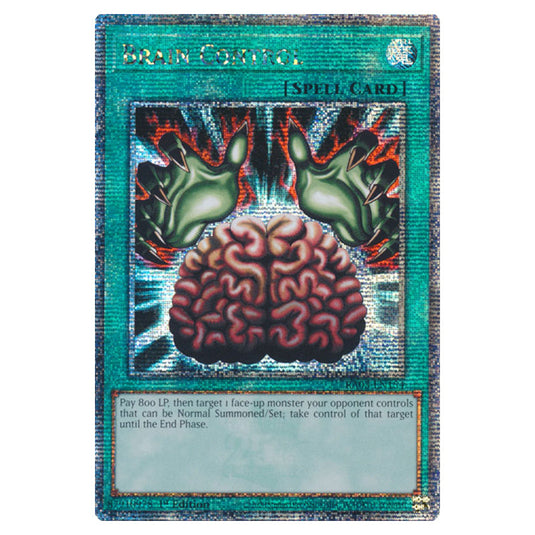 Yu-Gi-Oh! - Quarter Century Bonanza - Brain Control (Quarter Century Secret Rare) RA03-EN154