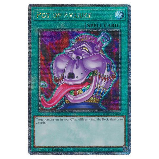 Yu-Gi-Oh! - Quarter Century Bonanza - Pot of Avarice (Quarter Century Secret Rare) RA03-EN160