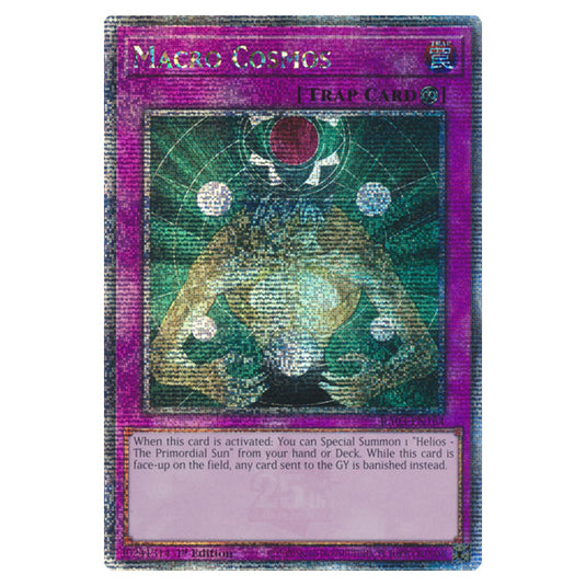 Yu-Gi-Oh! - Quarter Century Bonanza - Macro Cosmos (Quarter Century Secret Rare) RA03-EN164