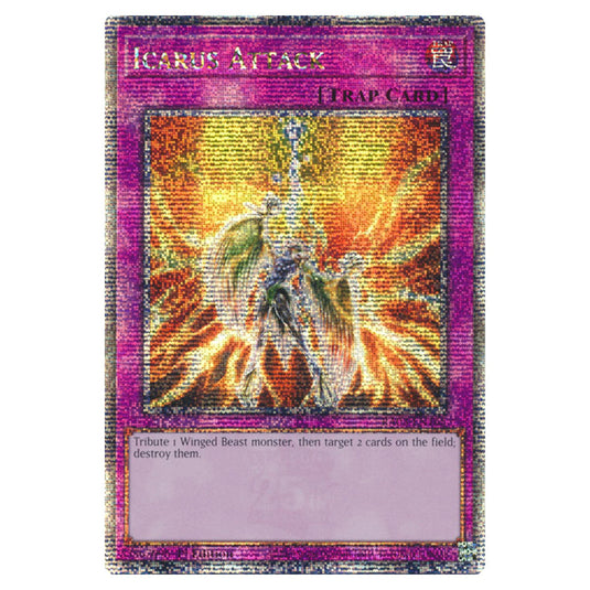 Yu-Gi-Oh! - Quarter Century Bonanza - Icarus Attack (Quarter Century Secret Rare) RA03-EN165
