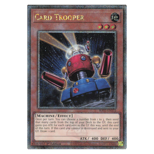 Yu-Gi-Oh! - Quarter Century Bonanza - Card Trooper (Quarter Century Secret Rare) RA03-EN172
