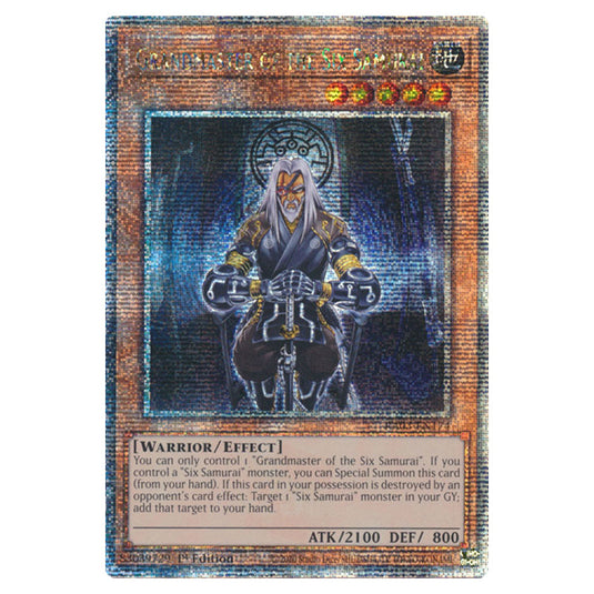 Yu-Gi-Oh! - Quarter Century Bonanza - Grandmaster of the Six Samurai (Quarter Century Secret Rare) RA03-EN174