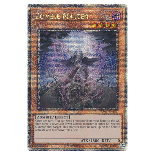 Yu-Gi-Oh! - Quarter Century Bonanza - Zombie Master (Quarter Century Secret Rare) RA03-EN185