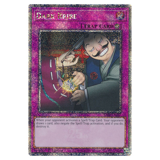 Yu-Gi-Oh! - Quarter Century Bonanza - Dark Bribe (Quarter Century Secret Rare) RA03-EN187