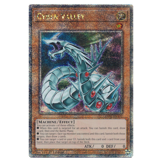 Yu-Gi-Oh! - Quarter Century Bonanza - Cyber Valley (Quarter Century Secret Rare) RA03-EN192