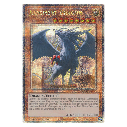 Yu-Gi-Oh! - Quarter Century Bonanza - Judgment Dragon (Quarter Century Secret Rare) RA03-EN196