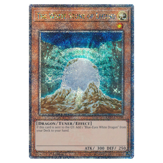 Yu-Gi-Oh! - Quarter Century Bonanza - The White Stone of Legend (Quarter Century Secret Rare) RA03-EN208