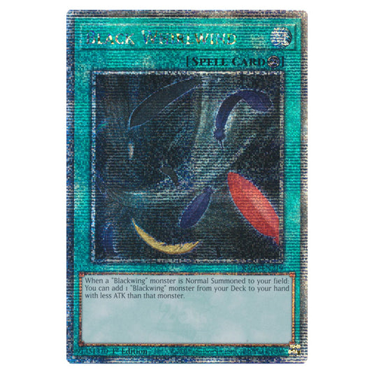 Yu-Gi-Oh! - Quarter Century Bonanza - Black Whirlwind (Quarter Century Secret Rare) RA03-EN219