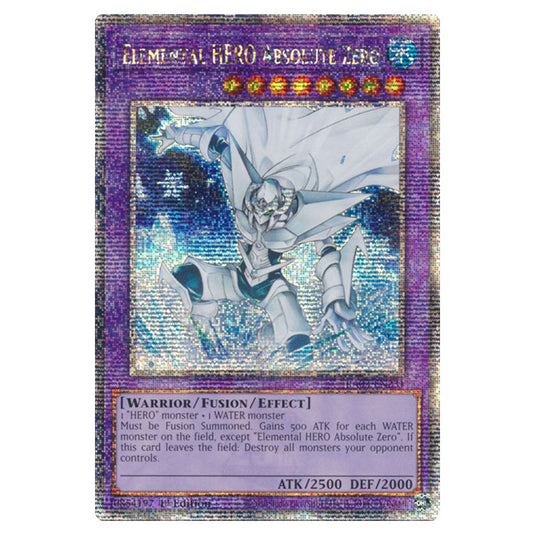 Yu-Gi-Oh! - Quarter Century Bonanza - Elemental HERO Absolute Zero (Quarter Century Secret Rare) RA03-EN231