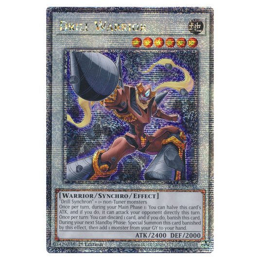Yu-Gi-Oh! - Quarter Century Bonanza - Drill Warrior (Quarter Century Secret Rare) RA03-EN232