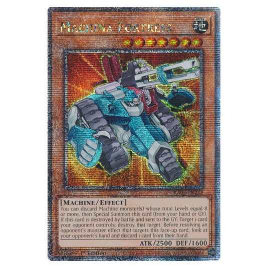 Yu-Gi-Oh! - Quarter Century Bonanza - Machina Fortress (Quarter Century Secret Rare) RA03-EN233