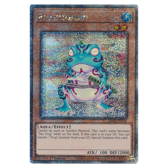 Yu-Gi-Oh! - Quarter Century Bonanza - Ronintoadin (Quarter Century Secret Rare) RA03-EN236