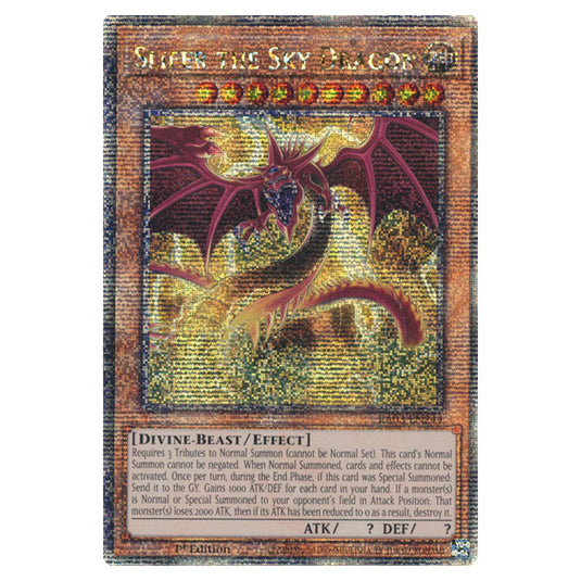 Yu-Gi-Oh! - Quarter Century Bonanza - Slifer the Sky Dragon (Quarter Century Secret Rare) RA03-EN244