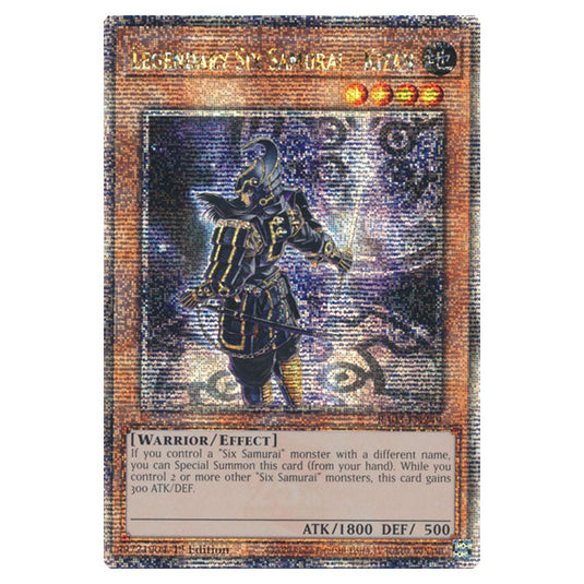 Yu-Gi-Oh! - Quarter Century Bonanza - Legendary Six Samurai - Kizan (Quarter Century Secret Rare) RA03-EN249