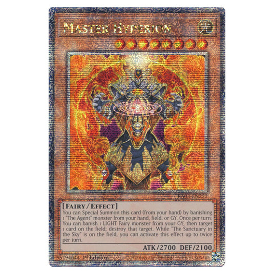 Yu-Gi-Oh! - Quarter Century Bonanza - Master Hyperion (Quarter Century Secret Rare) RA03-EN252