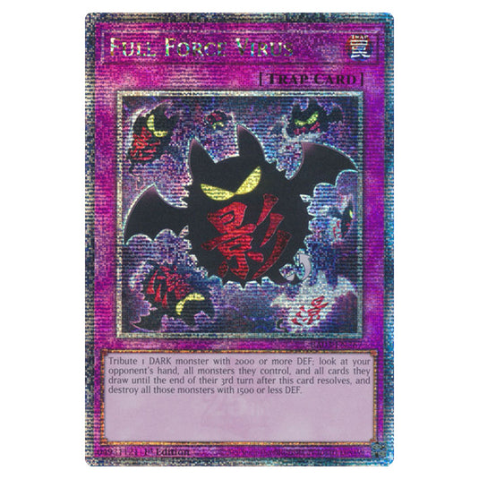 Yu-Gi-Oh! - Quarter Century Bonanza - Full Force Virus (Quarter Century Secret Rare) RA03-EN267