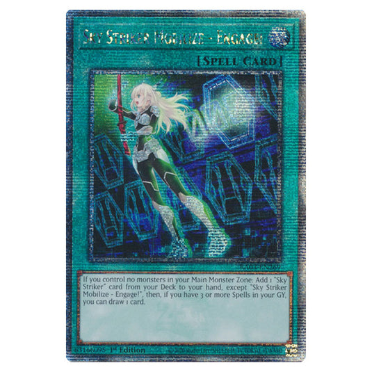 Yu-Gi-Oh! - Quarter Century Bonanza - Sky Striker Mobilize - Engage! (Quarter Century Secret Rare) RA03-EN269