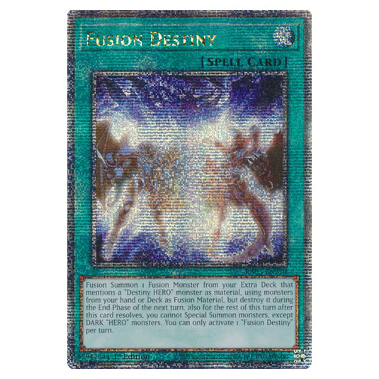 Yu-Gi-Oh! - Quarter Century Bonanza - Fusion Destiny (Quarter Century Secret Rare) RA03-EN270