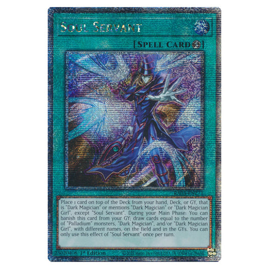 Yu-Gi-Oh! - Quarter Century Bonanza - Soul Servant (Quarter Century Secret Rare) RA03-EN271