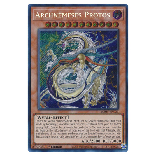 Yu-Gi-Oh! - Quarter Century Bonanza - Archnemeses Protos (Secret Rare) RA03-EN023