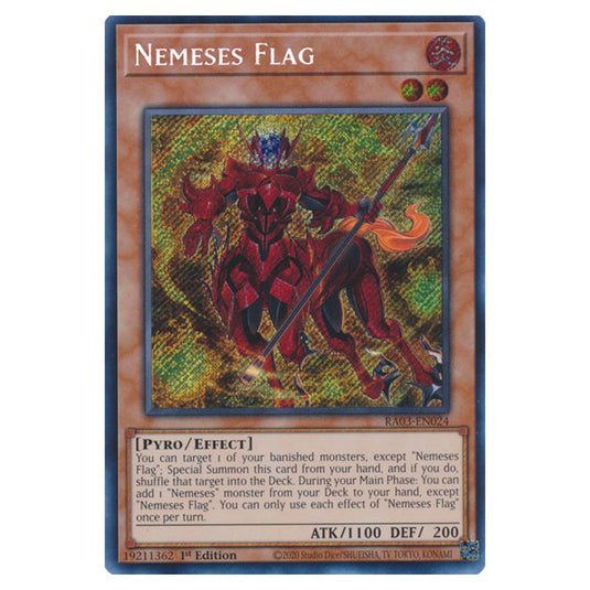 Yu-Gi-Oh! - Quarter Century Bonanza - Nemeses Flag (Secret Rare) RA03-EN024